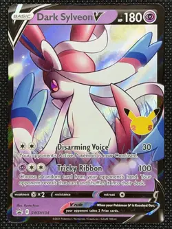 Pokemon TCG Dark Sylveon V SWSH134 Sword & Shield Promo - NM - Image 1