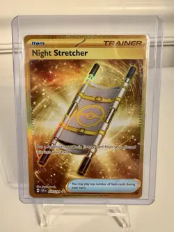 Night Stretcher 251/191 Gold Hyper Rare Surging Sparks Pokemon TCG NM - Image 1