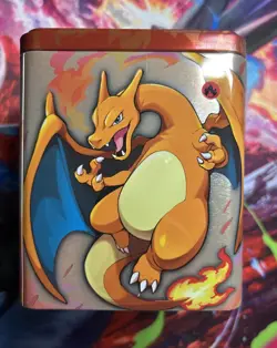 Pokemon TCG Fire Stacking Tin - Sealed - Image 1