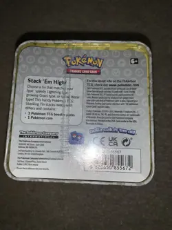 Pokemon TCG - Lightning Stacking Tin 2022 3 Booster Packs & Factory Sealed - Image 5