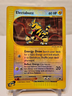 Electabuzz 76/165 Uncommon Reverse Holo Expedition Pokemon 1097 - Image 1