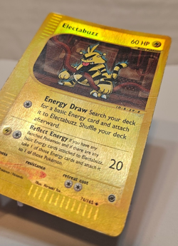 Electabuzz 76/165 Uncommon Reverse Holo Expedition Pokemon 1097 - Image 2