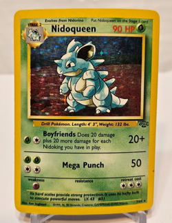 Nidoqueen 7/64 Holo Rare Unlimited Jungle Pokemon 1250 - Image 1