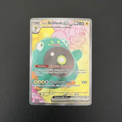 Pokemon TCG Iono's Bellibolt ex Journey Together 172/159 Ultra Rare Holo - NM - Image 1