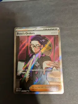 Boss’s Orders 256/217 Ultra Rare Full Art Pokemon TCG Ascended Heroes NM - Image 2