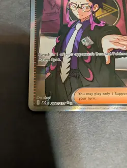 Boss’s Orders 256/217 Ultra Rare Full Art Pokemon TCG Ascended Heroes NM - Image 5