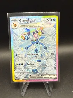 Pokemon TCG Prismatic Evolutions Glaceon EX SIR 150/131 English - Image 1