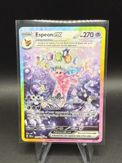 2025 POKEMON ESPEON EX 155/131 EN PRISMATIC EVOLUTIONS SIR - Image 1