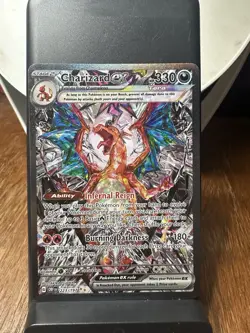 Pokemon TCG Charizard EX Obsidian Flames 223/197 Special Illustration Rare - Image 1