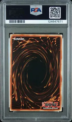 2007 Yu-Gi-Oh! Shield Crush Premium Pack 1 PP01 Secret Rare PSA 9 - Image 2