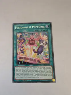 Yu-Gi-Oh! - Performapal Popperup - LED6-EN047 - Rare 1st Edition NM yugioh - Image 1