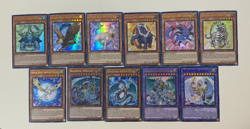 Yugioh Crystal Beast Set Sapphire Pegasus Ultimate Rainbow Dragon - Free Holo B - Image 1