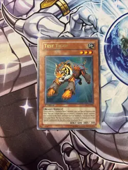 Yugioh Test Tiger GLAS-EN082 Ultra Rare VLP 1st (WNU) - Image 1