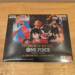 ONE PIECE EMPERORS IN THE NEW WORLD ENGLISH BOOSTER BOX OP-09 New Sealed - Image 1