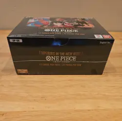 ONE PIECE EMPERORS IN THE NEW WORLD ENGLISH BOOSTER BOX OP-09 New Sealed - Image 2