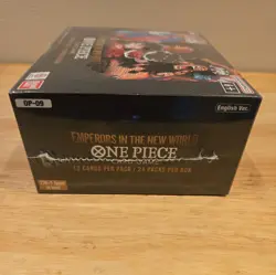 ONE PIECE EMPERORS IN THE NEW WORLD ENGLISH BOOSTER BOX OP-09 New Sealed - Image 3