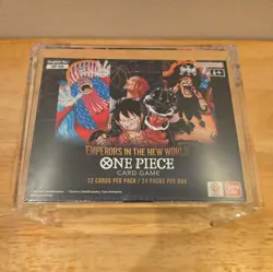 ONE PIECE EMPERORS IN THE NEW WORLD ENGLISH BOOSTER BOX OP-09 Sealed with Case - Image 1