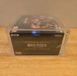 ONE PIECE EMPERORS IN THE NEW WORLD ENGLISH BOOSTER BOX OP-09 Sealed with Case - Image 3