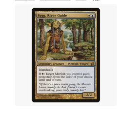 1x Sygg, River Guide ~ Damaged Lorwyn MTG Magic UltimateMTG Multi-Color Card - Image 1