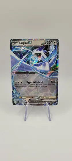 Pokemon TCG: Lugia EX Prismatic Evolutions Card 082/131 Mint Condition - Image 1