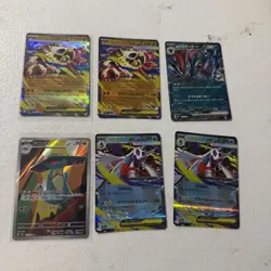 Pokemon TCG 6 Card Lot Japanese Ex Cards - Image 1