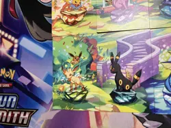 Pokemon Prismatic Evolution Eevee Mini Tin Art Cards 8/8 Complete Bundle - Image 4