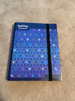 Pokemon Card Binder With Miscellaneous Cards Inside Included - Image 1
