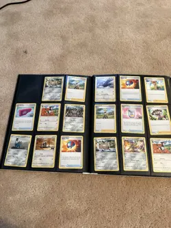 Pokemon Card Binder With Miscellaneous Cards Inside Included - Image 4