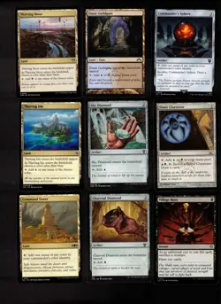 NAZGUL!-100 Card Magic the Gathering Commander Deck-Rares-Mythics-MTG-black-blue - Image 4