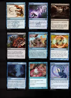 NAZGUL!-100 Card Magic the Gathering Commander Deck-Rares-Mythics-MTG-black-blue - Image 5