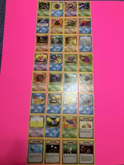 32/62 1999 Pokemon Fossil Collection- Includes All Uncommon & Common Cards-NM-HP - Image 1