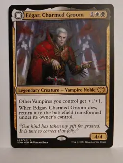 x 2 Edgar, Charmed Groom Edgar Markov's Coffin Innistrad: Crimson Vow NM MTG - Image 2