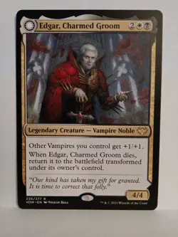 x 2 Edgar, Charmed Groom Edgar Markov's Coffin Innistrad: Crimson Vow NM MTG - Image 4