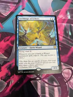 MTG - ARCHMAGE OF ECHOES - RARE - WOC - NM ~ - Image 1