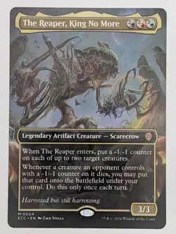 (Normal) The Reaper, King No More (Borderless) (4) Commander: Lorwyn Eclipsed Mt - Image 1