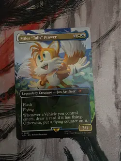 2025 MTG Magic the Gathering SLD Secret Lair Borderless #2085 Miles Tails Prower - Image 1