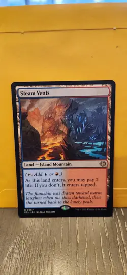 MTG - Steam Vents - ECL 0267 - Lorwyn Eclipsed - Rare - Magic the Gathering NM - Image 1