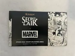 MTG Secret Lair X Spider-Man: Venom Unleashed (Inks) Rainbow Foil Edition - Image 1