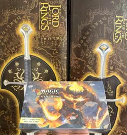 MTG Magic The Gathering Lord of The Rings LOTR Booster Box 30 Packs Free Ship 195166205007 - Image 2