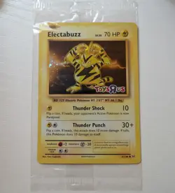 Pokemon TCG Electabuzz Toys R US Promo Card 41/108 Sealed Perfect Condition - Image 1