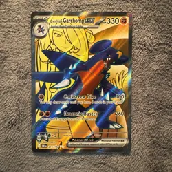 Pokemon TCG Cynthia's Garchomp EX 215/182 Destined Rivals Ultra Rare - Image 1