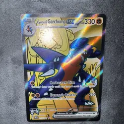Pokemon TCG Cynthia's Garchomp EX 215/182 Destined Rivals Ultra Rare - Image 4