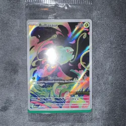 2025 Pokemon Mega Evolution Bulbasaur Illustration Rare #133/132 Sealed - Image 2