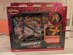 Pokemon Champion's Path Motostoke Gym Pin Collection Box Brand New Sealed 820650804847 - Image 1