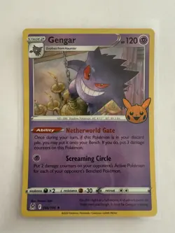 Gengar 066/196 Holo Rare (Pokemon: Trick or Trade 2023) - Image 1
