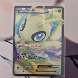 POKEMON CARD - Celebi EX TCG Boundaries Crossed 141/149 Holo Full Art Ultra Rare - Image 1