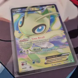 POKEMON CARD - Celebi EX TCG Boundaries Crossed 141/149 Holo Full Art Ultra Rare - Image 3