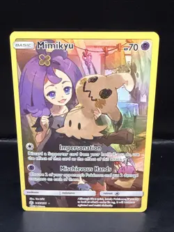 Pokemon TCG Mimikyu 245/236 Secret Rare Cosmic Eclipse Holo - Image 1