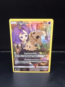 Pokemon TCG Mimikyu 245/236 Secret Rare Cosmic Eclipse Holo - Image 3