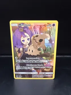Pokemon TCG Mimikyu 245/236 Secret Rare Cosmic Eclipse Holo - Image 4